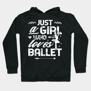 Ballerina Love To Dance Ballet and Dance Hoodie